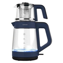 Электрочайник с заварником Goldmaster GM-8320EM Blue
