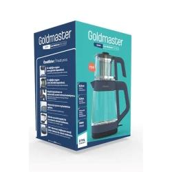 Электрочайник с заварником Goldmaster GM-8320EM Blue