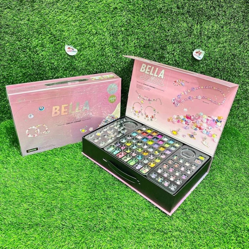 Набор для изготовления украшений M5142 Pandora, пластик, разноцветный, 3800 шт