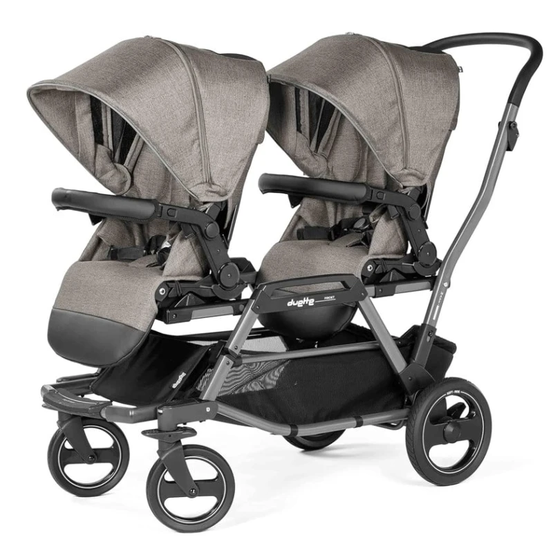 Детская коляска Peg Perego Duette Piroet серая