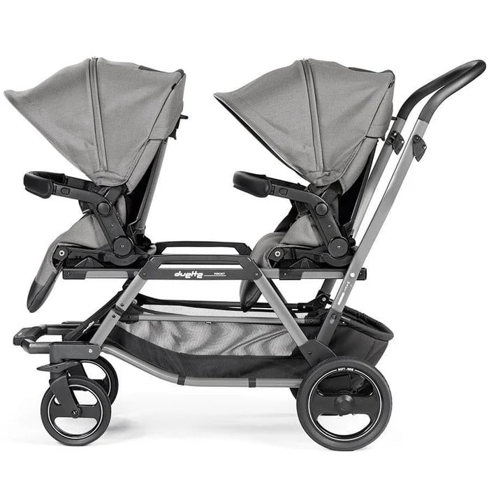 Детская коляска Peg Perego Duette Piroet серая