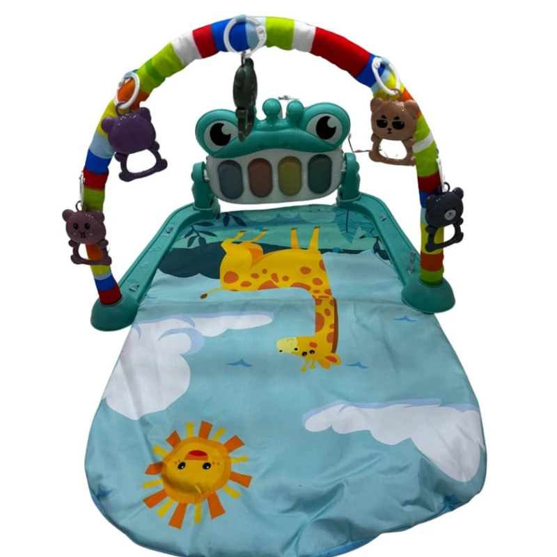 Uşaqlar üçün musiqili xalça, rəngbərəng, işıqlı və musiqili panel ilə, 28x21 sm, 0+ yaş Uşaqlar üçün musiqili xalça, rəngbərəng, işıqlı və musiqili panel ilə, 28x21 sm, 0+ yaş