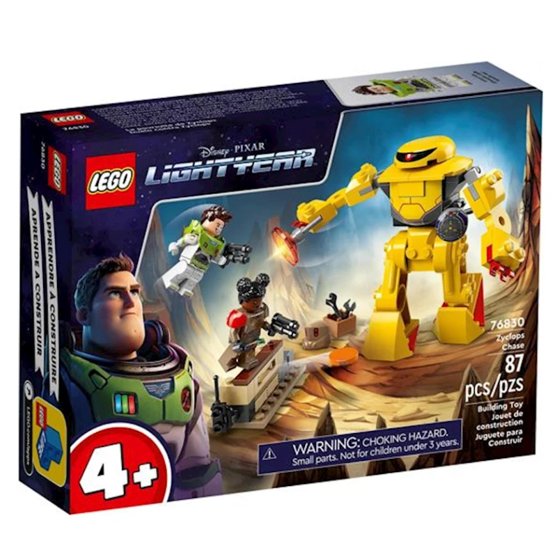 Конструктор LEGO Lightyear Погоня за циклопом 76830, 4+ лет, 87 элементов