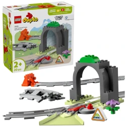 Конструктор LEGO DUPLO 10425 Train Tunnel and Tracks Expansion, 20 элементов