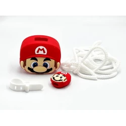 Чехол для зарядного устройства Mario, силикон, красный Чехол для зарядного устройства Mario, силикон, красный