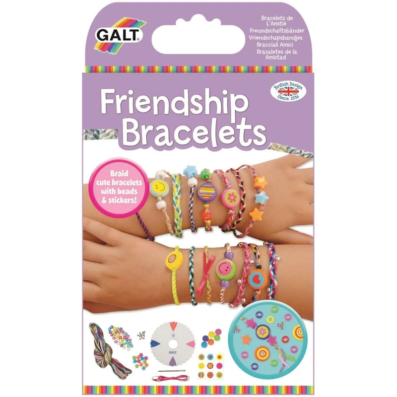 Набор для изготовления браслетов Galt Toys Friendship Bracelets, Для девочек Набор для изготовления браслетов Galt Toys Friendship Bracelets, Для девочек