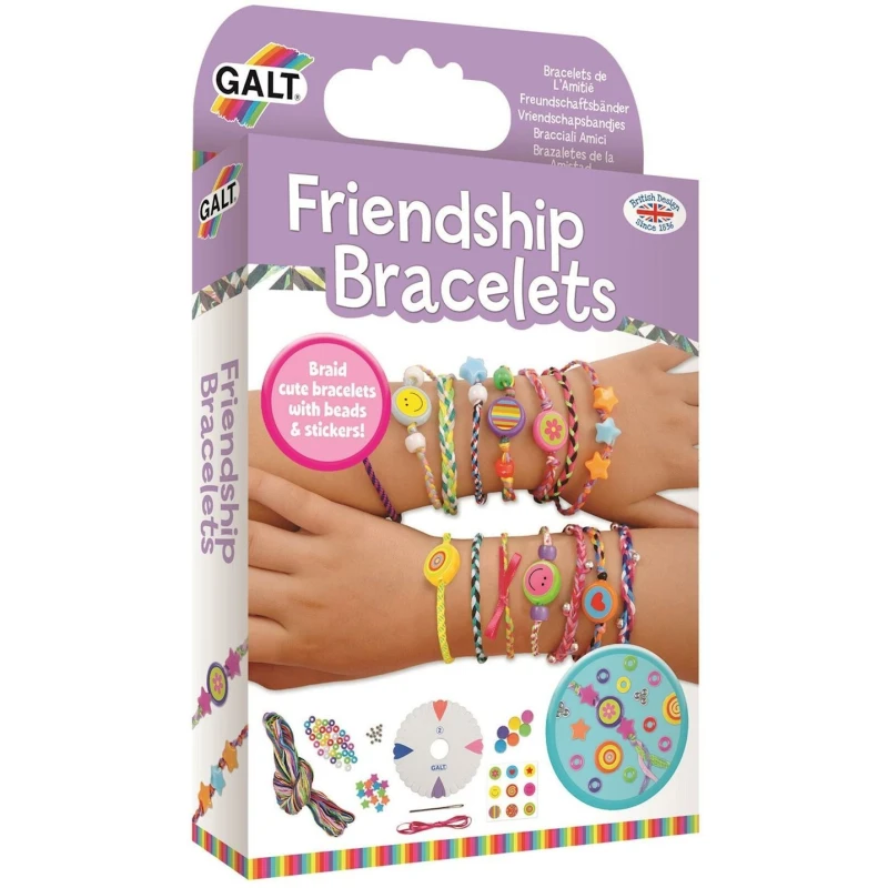 Набор для изготовления браслетов Galt Toys Friendship Bracelets, Для девочек Набор для изготовления браслетов Galt Toys Friendship Bracelets, Для девочек