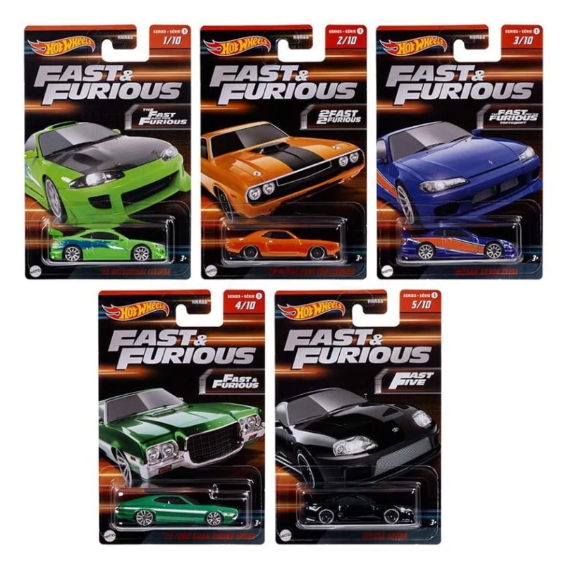 Машинка Mattel Hot Wheels Fast & Furious 10 Themed HNR88, товар в ассортименте Машинка Mattel Hot Wheels Fast & Furious 10 Themed HNR88, товар в ассортименте