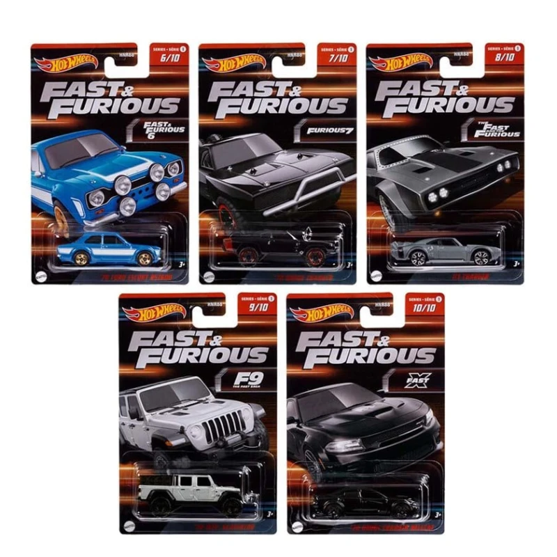 Машинка Mattel Hot Wheels Fast & Furious 10 Themed HNR88, товар в ассортименте Машинка Mattel Hot Wheels Fast & Furious 10 Themed HNR88, товар в ассортименте