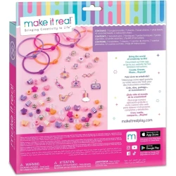 Набор для изготовления браслетов Make it Real DIY Fashion, 6+ лет