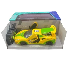 Радиоуправляемая машина 258-3, 3-8 лет, желтый/зеленый Радиоуправляемая машина 258-3, 3-8 лет, желтый/зеленый