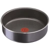 Набор посуды Tefal Ingenio Titanium Elegance, 3 шт, ковш 20 см, сковородки 26 см, алюминий, с крышкой, серый Набор посуды Tefal Ingenio Titanium Elegance, 3 шт, ковш 20 см, сковородки 26 см, алюминий, с крышкой, серый
