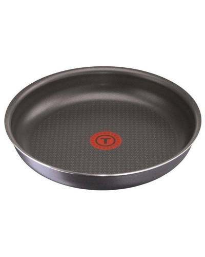 Qab-qacaq dəsti Tefal Ingenio Titanium Elegance, 3 ədəd, tayqulp 20 sm, tavalar 26 sm, alüminium, qapaq ilə, boz
