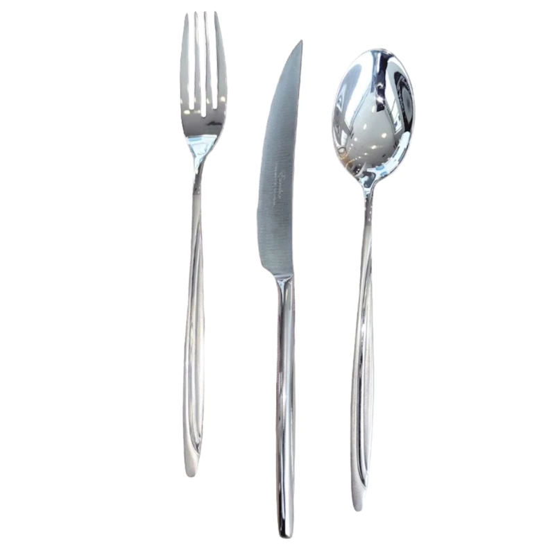 Набор столовых приборов Eurolux CS8184L-132SM на 12 персон, 132 предмета, нержавеющая сталь Набор столовых приборов Eurolux CS8184L-132SM на 12 персон, 132 предмета, нержавеющая сталь