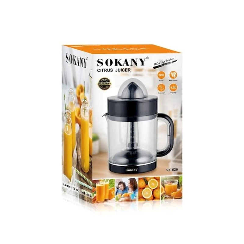 Соковыжималка для цитрусовых Sokany SK-CZ-626 Соковыжималка для цитрусовых Sokany SK-CZ-626