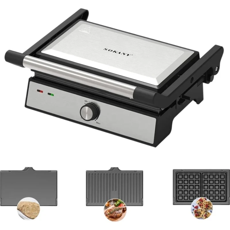 Электрический гриль Sokany SK-08092