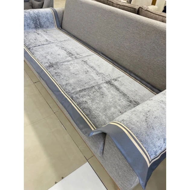 Чехол на дивана MiraNova LQ-036, серый