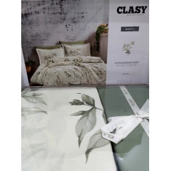 Yataq dəsti Clasy SF-395, avro, yorğan üzü 200х220 sm, mələfə 240х260 sm, yastıq üzü 50х70 sm x 2 əd, satin, rəngbərəng