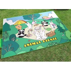 Складной пикниковый стол 2x1,5м