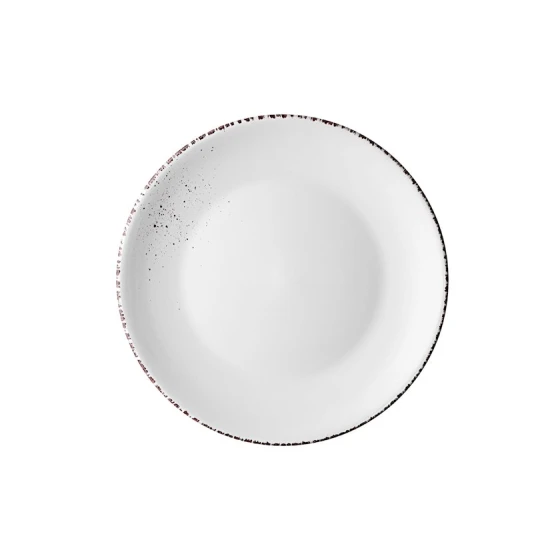 Десертная тарелка Ardesto Lucca AR2926WMC, 26 см, керамика, белый Десертная тарелка Ardesto Lucca AR2926WMC, 26 см, керамика, белый