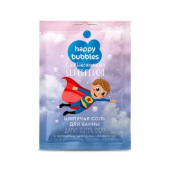 Шипучая соль для ванны Fito Косметик Happy Bubble Для настоящего Super героя