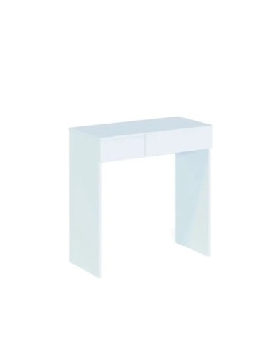 Makiyaj masası Art Mebel 35, laminat, 75x80x45 sm, ağ