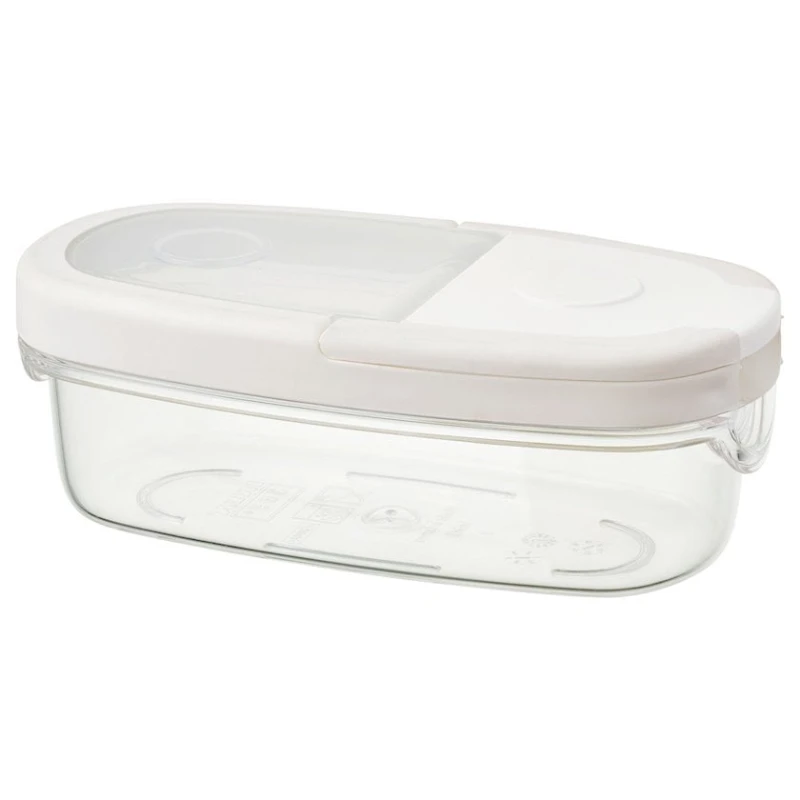 Saxlama qabı IKEA 365+, 300 ml, plastik, şəffaf, 17x8x6 sm Saxlama qabı IKEA 365+, 300 ml, plastik, şəffaf, 17x8x6 sm