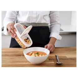 Контейнер для хранения IKEA 365+, 300 мл, пластик, прозрачный, 17x8x6 см Контейнер для хранения IKEA 365+, 300 мл, пластик, прозрачный, 17x8x6 см