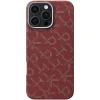 Чехол для iPhone 16 Pro Max темно-красный Pitaka Tactile Woven Monogram Чехол для iPhone 16 Pro Max темно-красный Pitaka Tactile Woven Monogram