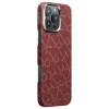 Чехол для iPhone 16 Pro Max темно-красный Pitaka Tactile Woven Monogram Чехол для iPhone 16 Pro Max темно-красный Pitaka Tactile Woven Monogram