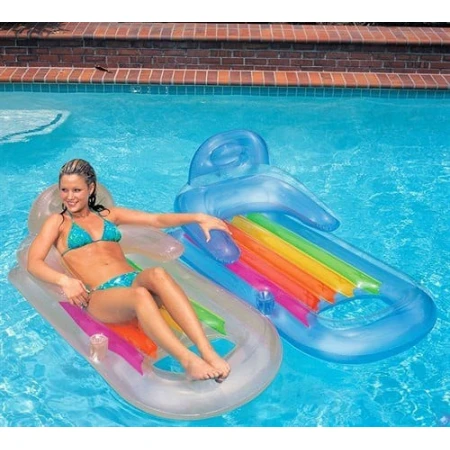 Надувной матрас Intex 58802 INT0222, 160x85 см, синий Надувной матрас Intex 58802 INT0222, 160x85 см, синий