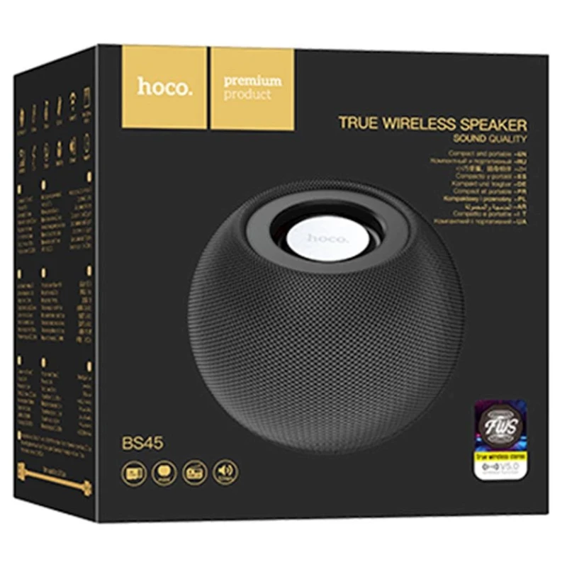 Портативная колонка Hoco BS45, Black