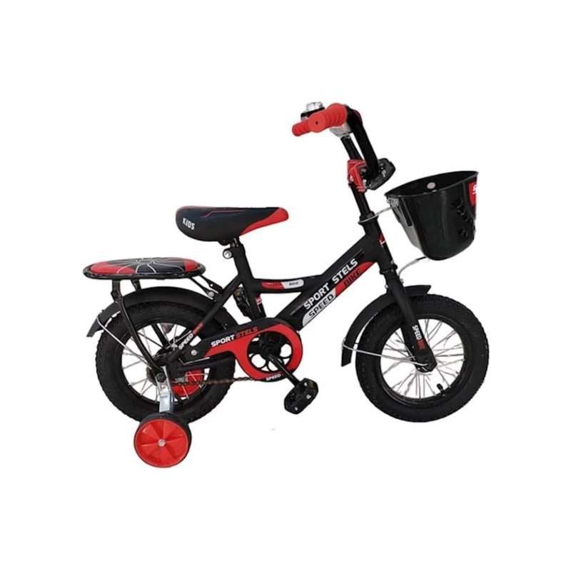 Uşaq velosipedi 1091 (qara/qırmızı)