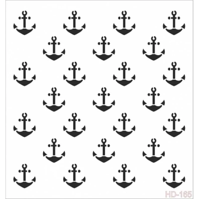 Трафарет интерьерный Home Decor Serie HD-165, 45х45