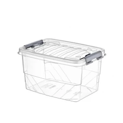 Контейнер для хранения Hobby Life 31.5x21.5x17.5 см, 7 л, пластик, с крышкой, прозрачный