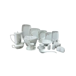 Сервиз обеденный ZGH_00375, 125 предметов, белый Сервиз обеденный ZGH_00375, 125 предметов, белый