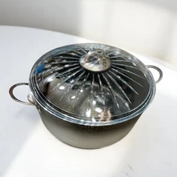 Кастрюля Shosman maxi-sweet-18181530, гранит, 20 см