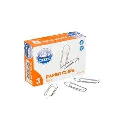 Скрепки Delta 3, 30 мм, 100 шт