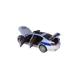 Игрушечная машинка YPX002 BMW YPX, 25х9 см, металл, белая/синяя Игрушечная машинка YPX002 BMW YPX, 25х9 см, металл, белая/синяя