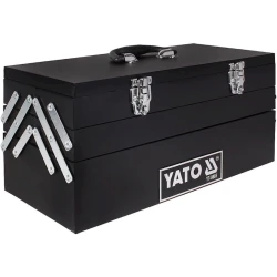 Ящик для инструментов Yato YT-0885, 46x20x22.5 см, черный