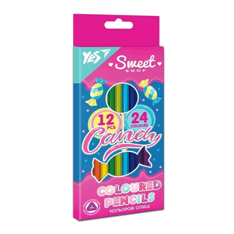 Набор карандашей Yes Sweet Cream, 12 шт Набор карандашей Yes Sweet Cream, 12 шт