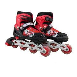 Роликовые коньки для детей 8808C, размер L, красные/черные Роликовые коньки для детей 8808C, размер L, красные/черные
