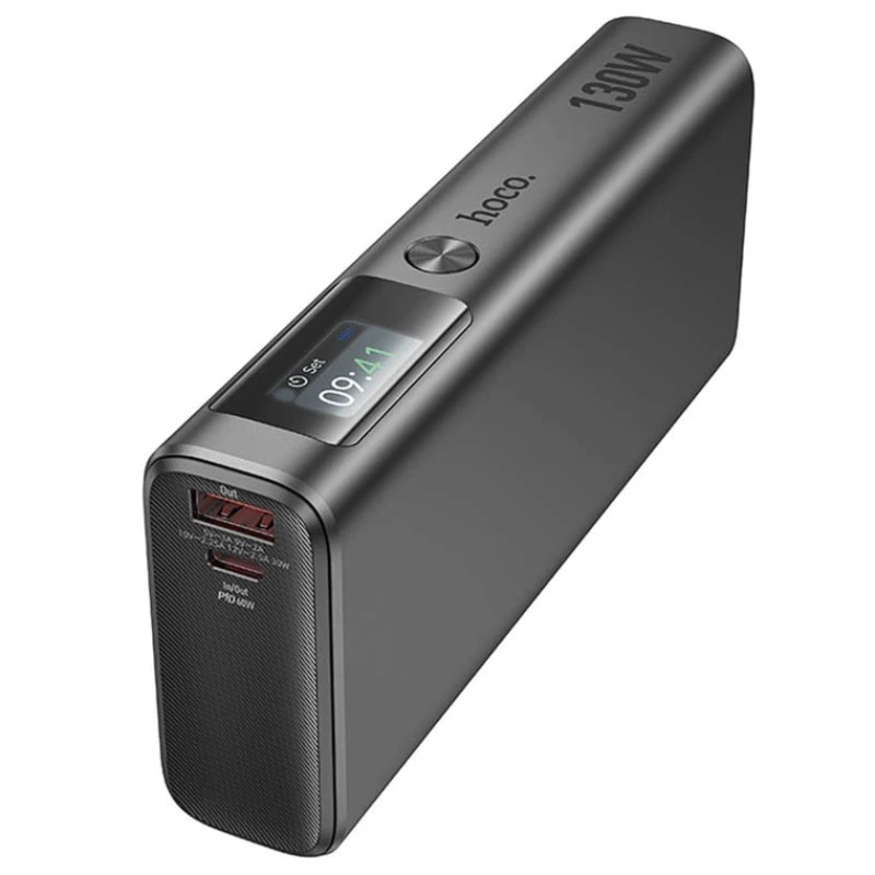 Внешний аккумулятор Hoco Q17B 130W 20000mAh Black Внешний аккумулятор Hoco Q17B 130W 20000mAh Black