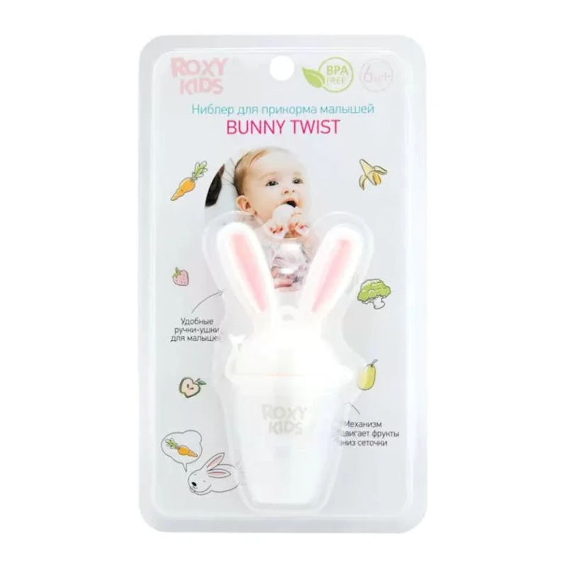 Ниблер Roxy Kids Bunny Twist RFN-006, белый