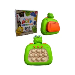 Antistress oyuncaq Quick Push DD-1808-999ZQ, 6x12x13 sm, 3+ yaş, yaşıl