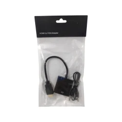 HDMI кабель Morelec HDMI to VGA Converter 0.5 m HDMI кабель Morelec HDMI to VGA Converter 0.5 m