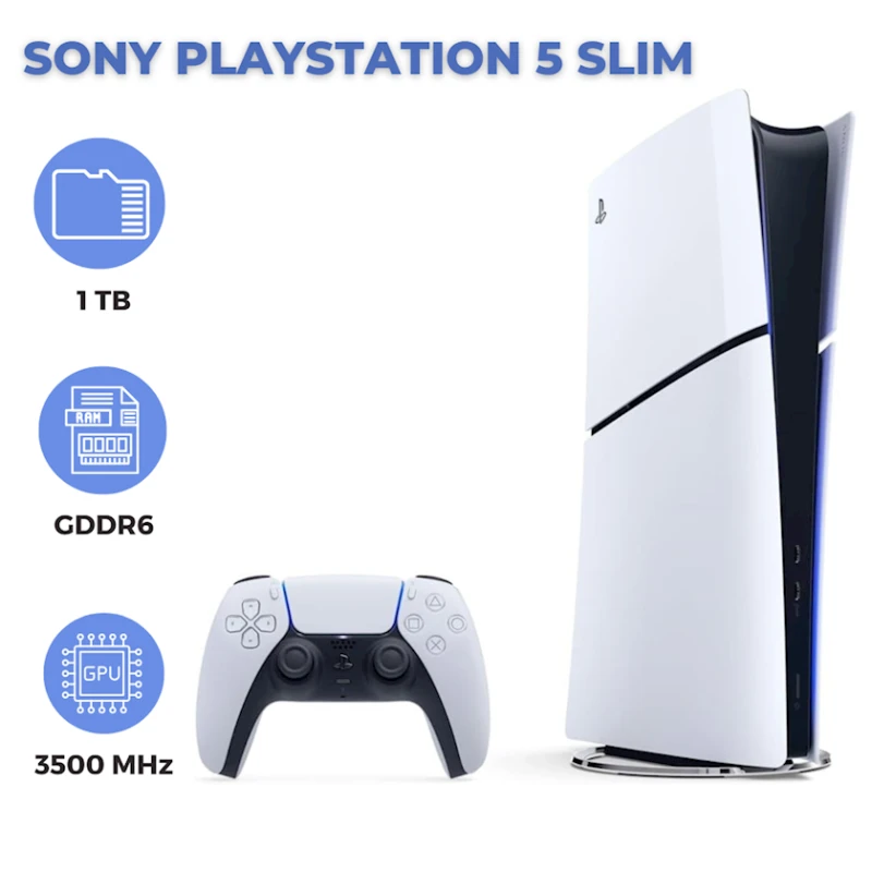Игровая консоль Sony PlayStation 5 Slim 1TB (711719577232) Игровая консоль Sony PlayStation 5 Slim 1TB (711719577232)