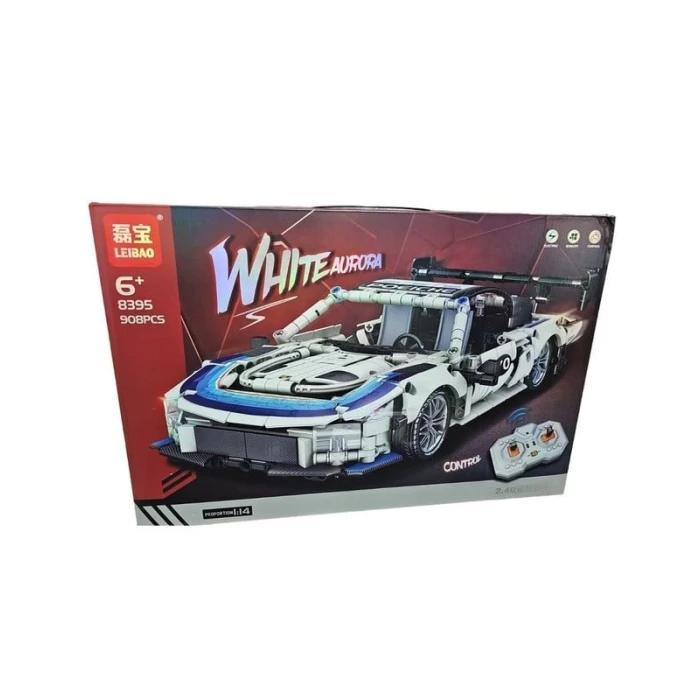 Дизайнер Leibao 8395 White Aurora, 908 элементов Дизайнер Leibao 8395 White Aurora, 908 элементов