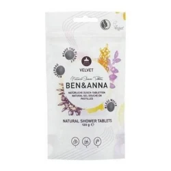 Duş üçün həb Ben & Anna Natural Shower Tablets Velvet 120 q