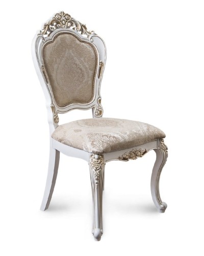 Stul Era Mebel Natali, 50x60x110 sm, ağ